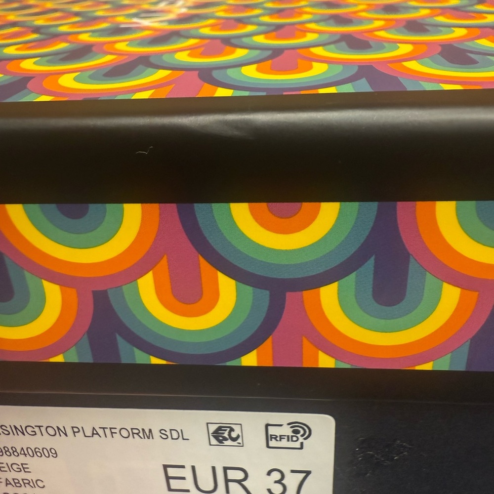 Kurt Geiger Gold Metallic Platform Block Heel ❤️❤️❤️ - Picture 7 of 17